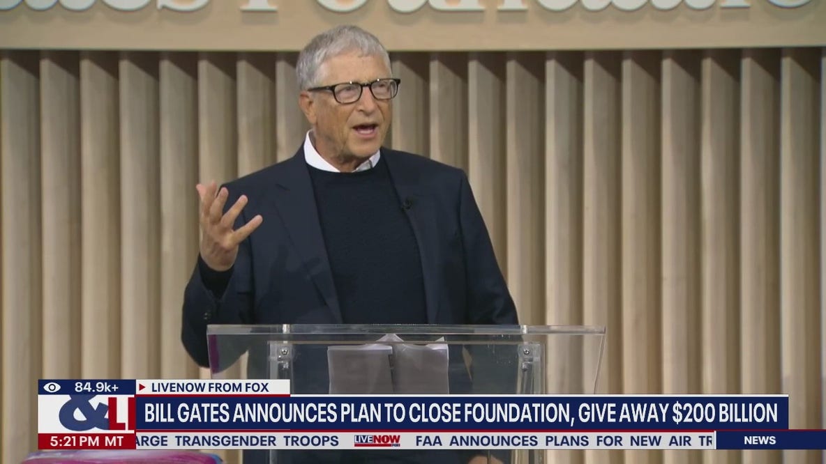 Bill Gates pledges to give away most of his wealth